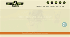 Desktop Screenshot of greenbarkgummies.com