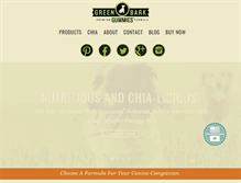 Tablet Screenshot of greenbarkgummies.com